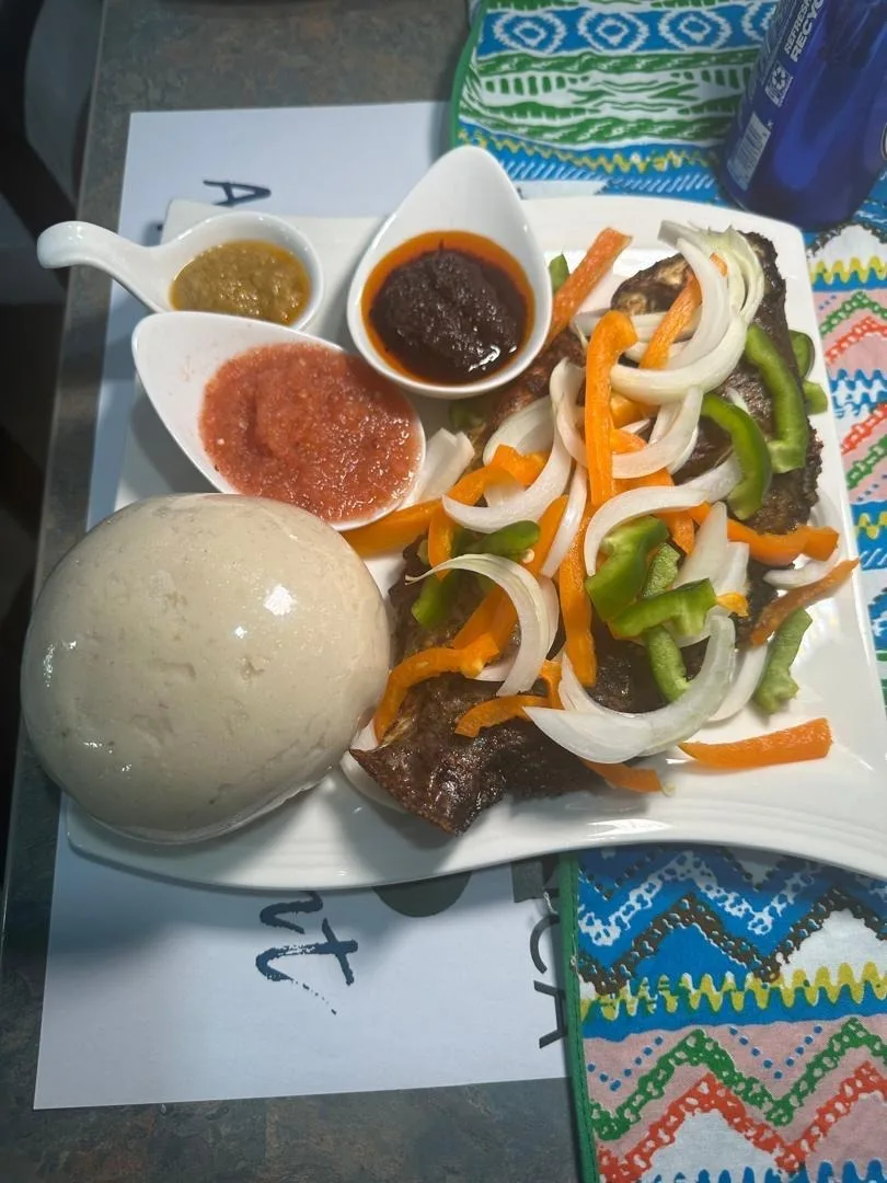 Banku & Tilapia
